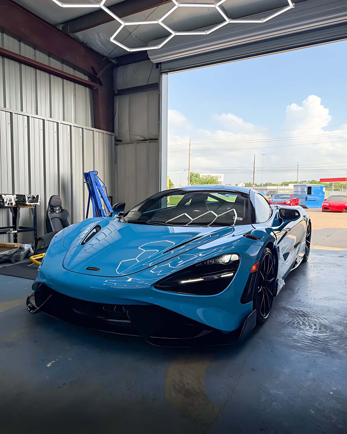 Riugarage — car at the shop